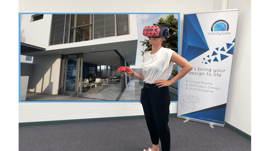 HANNOVER MESSE Produkt 2023 Musterhauspark in Virtual Reality
