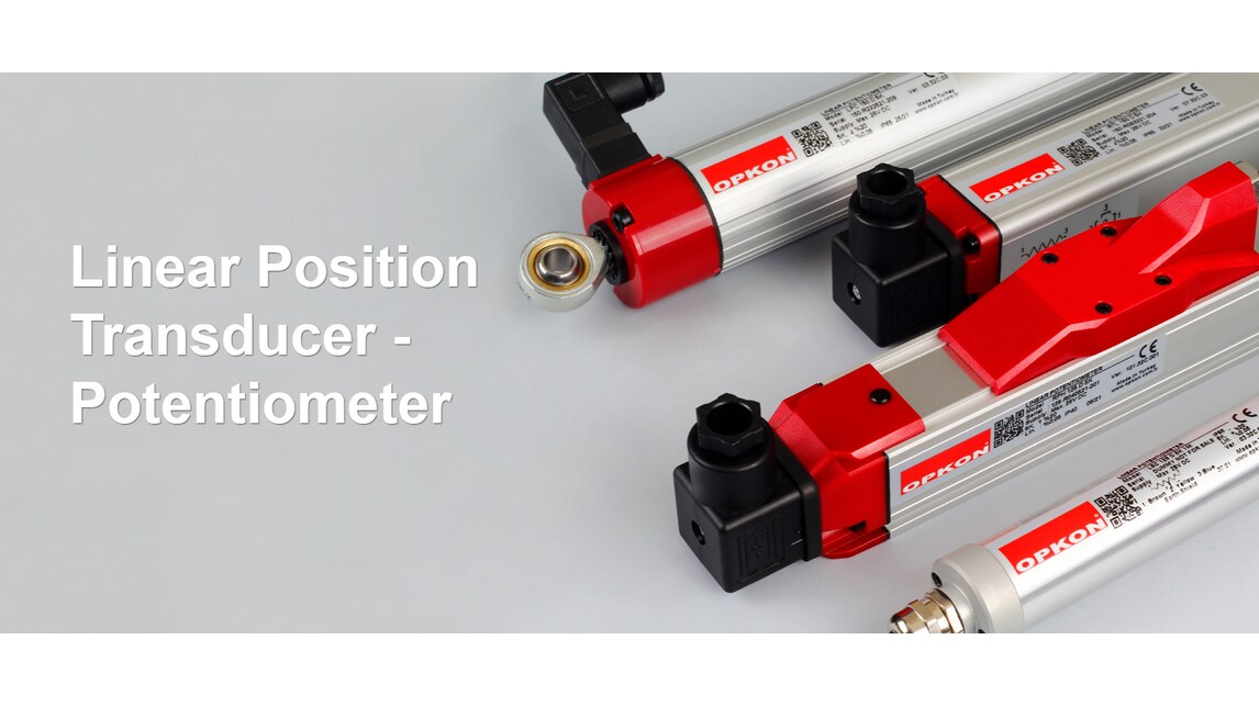 HANNOVER MESSE Product 2024 LINEAR POTENTIOMETERS (OPKON A.S.)