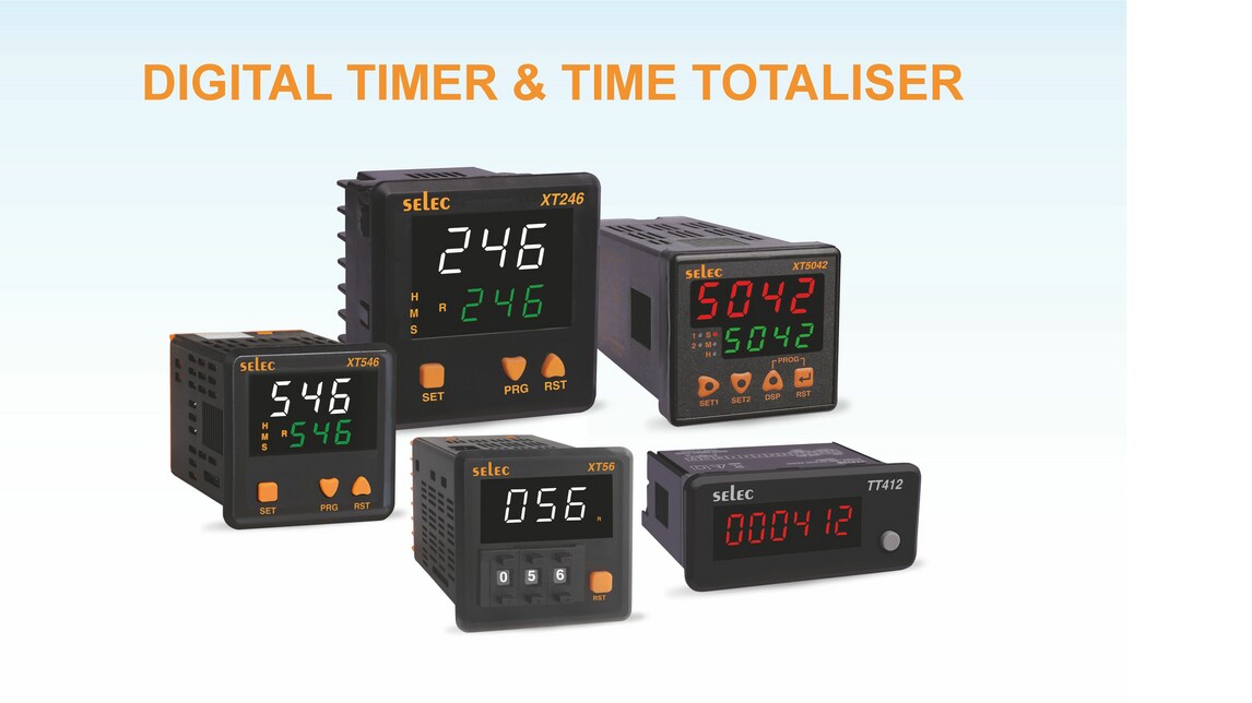 HANNOVER MESSE Produkt 2024 Digitaler Timer und Zeitzähler (Selec