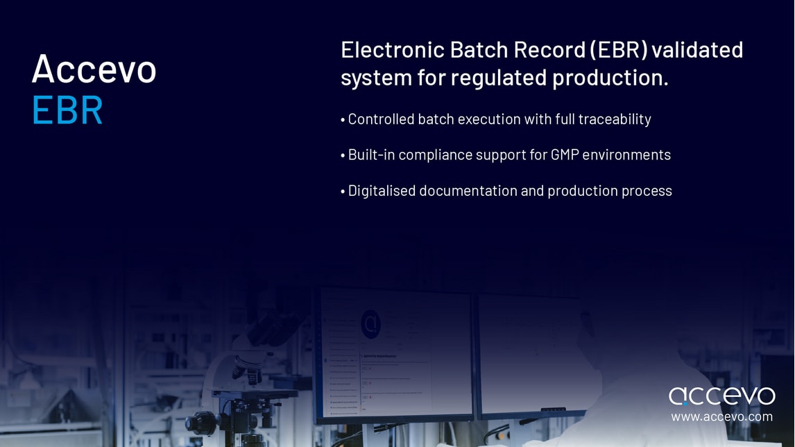 HANNOVER MESSE Product 2026: Electronic Batch Records (EBR) Software ...